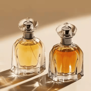 Fancy Glass Perfume Bottles New Design Spray Bottle 50ml Glass Perfume Bottles