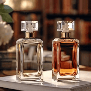 Wholesale Refillable 50ml Glass Perfume Bottles With Screen Printing Leak-Proof Lids - in Stock