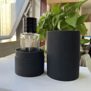 China Factory Best Seller Empty Perfume Bottle 100ml High Quality Thick Wall Crimp Neck Spray Glass Perfume Bottle